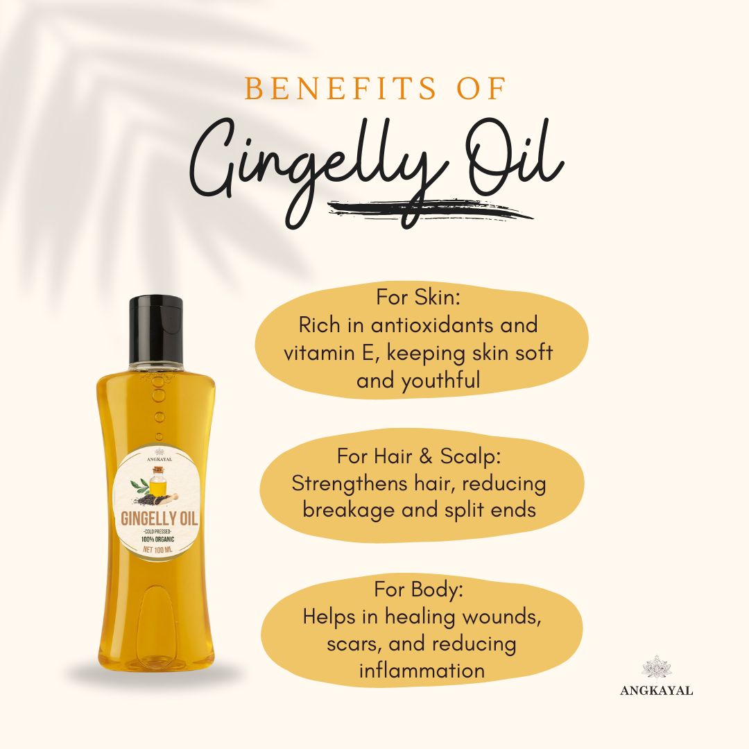 Cold-Pressed Gingelly Oil - Nalla Ennai