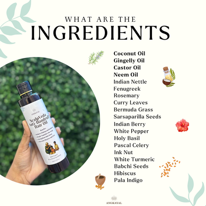 ScalpVeda Anti-Dandruff Hair Oil