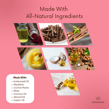 Kumkumadi Moisturising Soap - Hydrating Glow Cleanser for Dry & Sensitive Skin