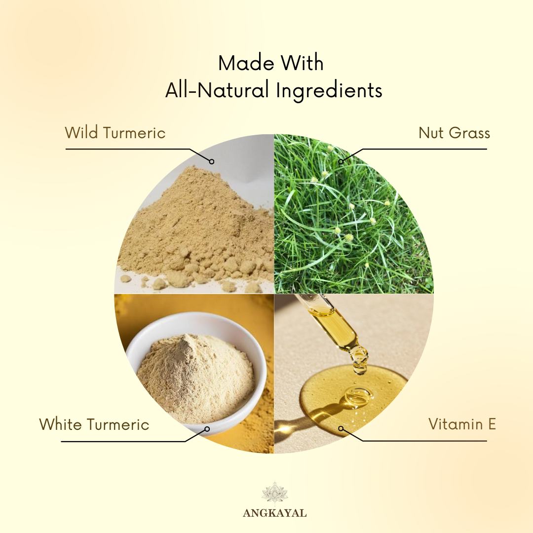 Kasturi Manjal Brightening Soap – Natural Wild Turmeric Cleanser for Acne, Brighter & Glowing Skin