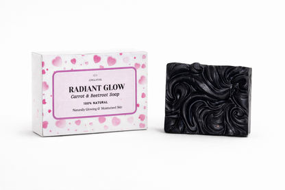 Radiant Glow - Carrot & Beetroot Soap | Valentine's Day Special