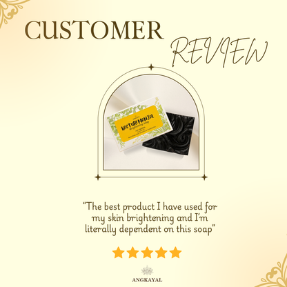 Kasturi Manjal Brightening Soap – Natural Wild Turmeric Cleanser for Acne, Brighter & Glowing Skin