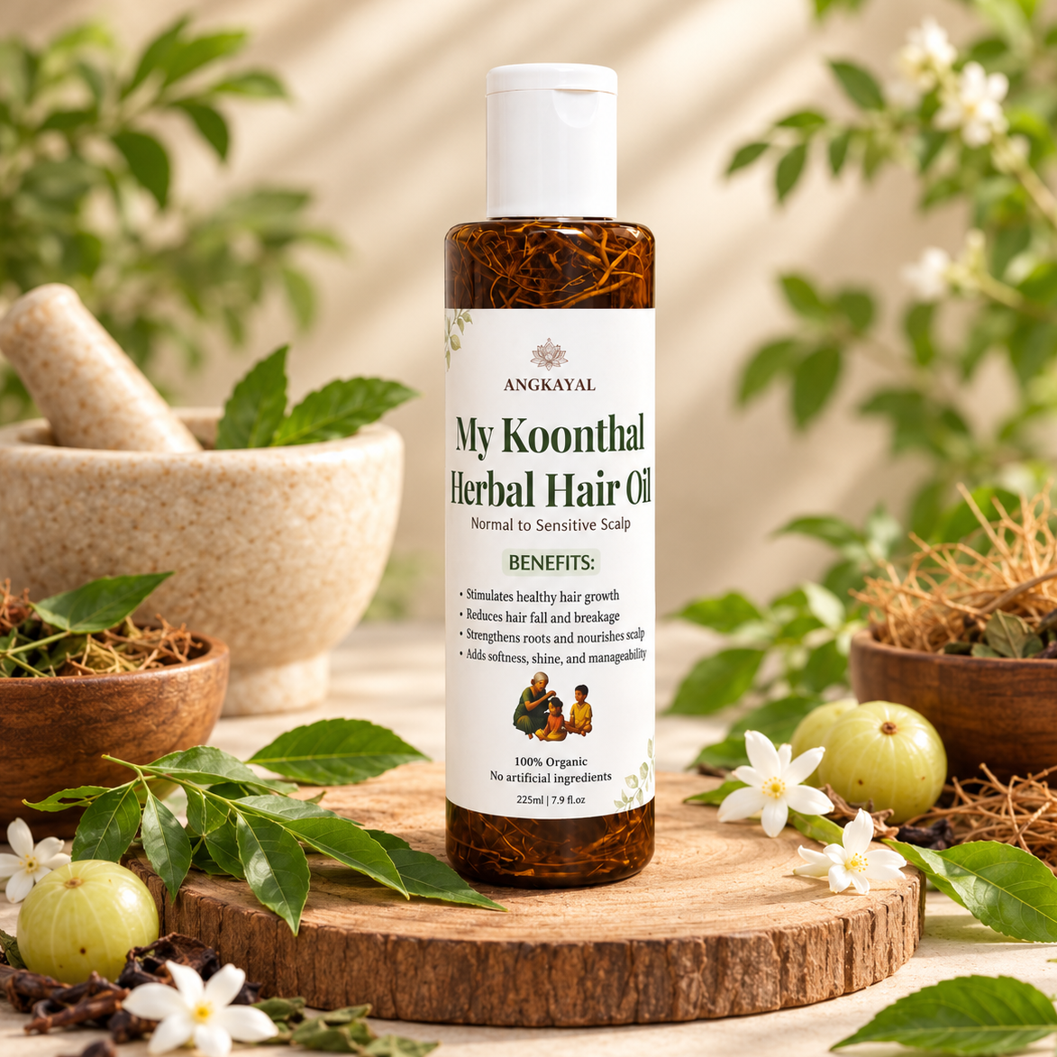 My Koonthal Herbal Hair Oil