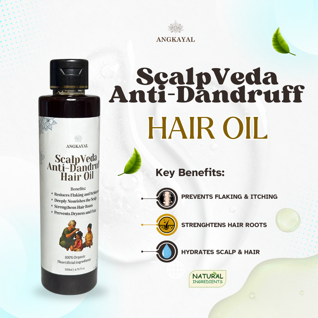 ScalpVeda Anti-Dandruff Hair Oil