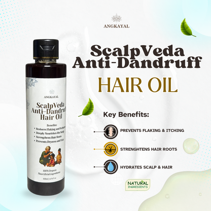 ScalpVeda Anti-Dandruff Hair Oil