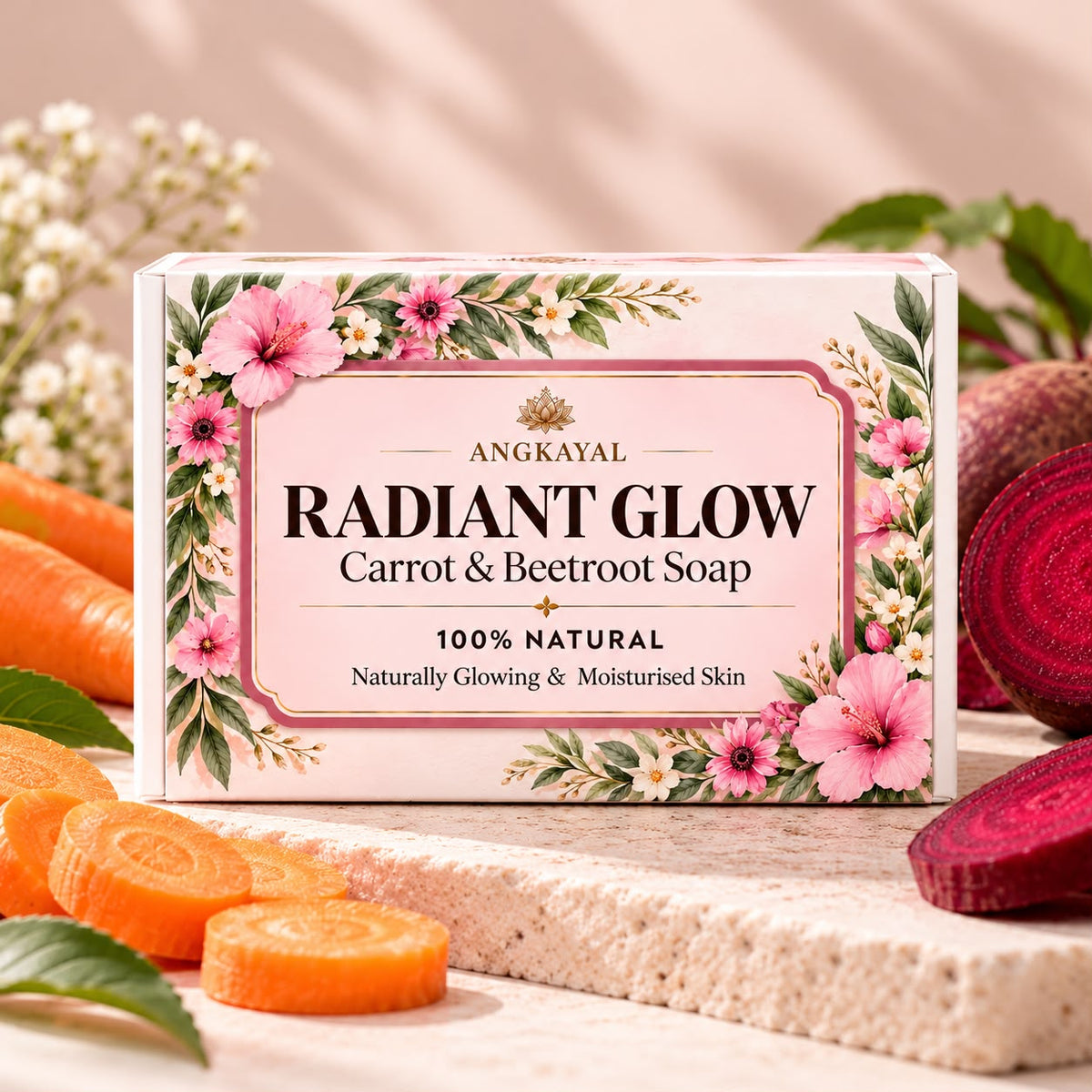 Radiant Glow - Carrot & Beetroot Soap