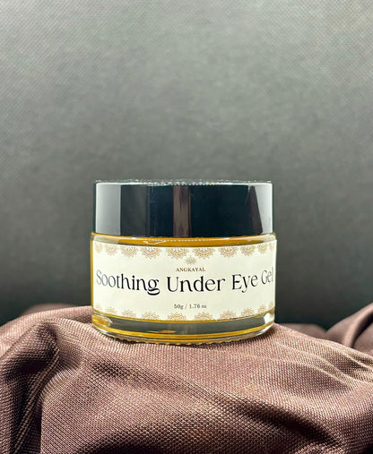 Soothing Under Eye Gel – Aloe, Rosehip & Saffron Blend